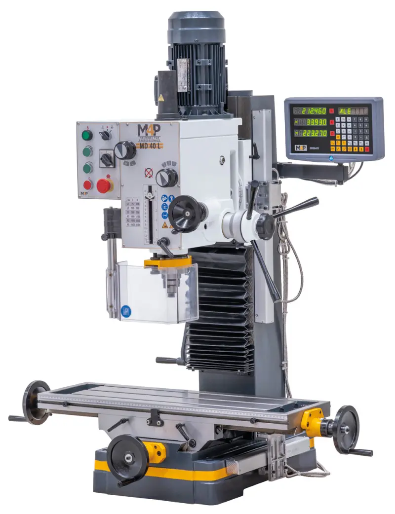 800 x 240 mm Vrtačko-frézka MD 40 L-D / 400 V