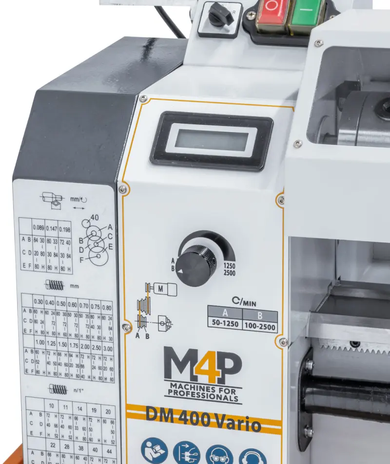 DM 400 V-D Stolní soustruh