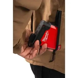 Aku HEXON vyhřívaná košilová bunda Milwaukee M12 HSJBG-O (M), béžová, pánská, bez aku, 4932500693
