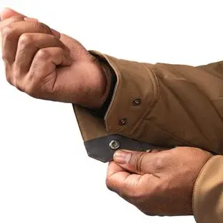 Aku HEXON vyhřívaná košilová bunda Milwaukee M12 HSJBG-O (XL), béžová, pánská, bez aku, 4932500695