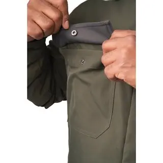 Aku HEXON vyhřívaná košilová bunda Milwaukee M12 HSJGN-O (XXXL), zelená, pánská, bez aku, 4932500691