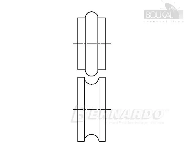 Speciální válce typ E3 pro MSM 400 C / MSM 500 C (BER066260)