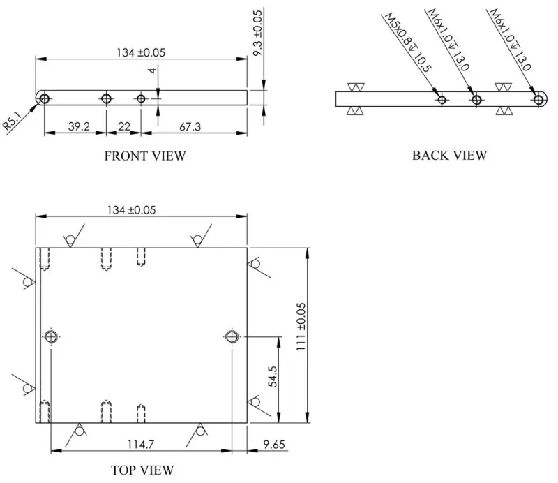 Naklápěcí stůl Bernardo SW (BER271040)