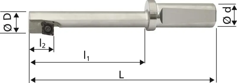 Zpětný záhlubník 180° s v nitřním chlazením D15 Z1 pro CCMT 060204 FORMAT