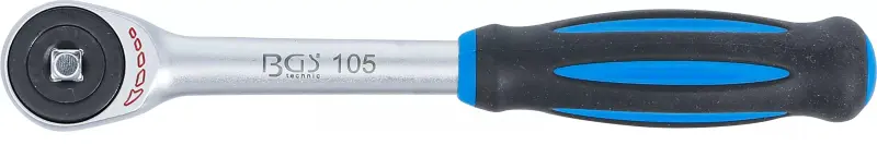 Přepínací ráčna 1/4" BGS100105 s otočnou rukojetí a posuvným čtyřhranem (BGS100105)