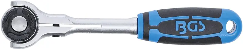 BGS 112 Přepínací ráčna 1/4" s výkyvnou hlavou a vyhazovákem (BGS100112)