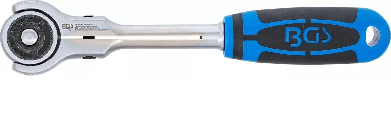 Přepínací ráčna 1/2" BGS100114 s výkyvnou hlavou a vyhazovákem (BGS100114)