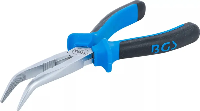 Telefonní kleště 200 mm BGS100373, zahnuté (BGS100373)