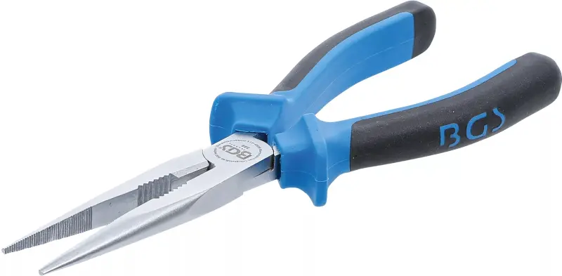 Kleště pro elektroniku 200 mm BGS100389, rovné s rozevírací pružinou (BGS100389)