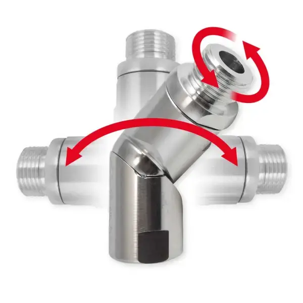 Otočný a naklápěcí kloub Chicago Pneumatic Air Flex 1/2" BSP (CP8940171566)