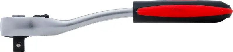 Přepínací ráčna Kraftmann 1/2" BGS100519 s vyhazovákem, vyhnutá (BGS100519)