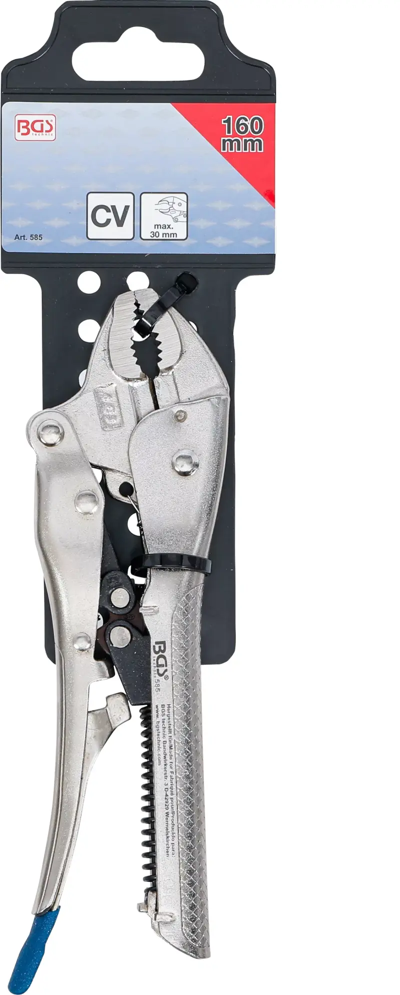 Samosvorné upínací kleště Grip 150 mm BGS100585 (BGS100585)