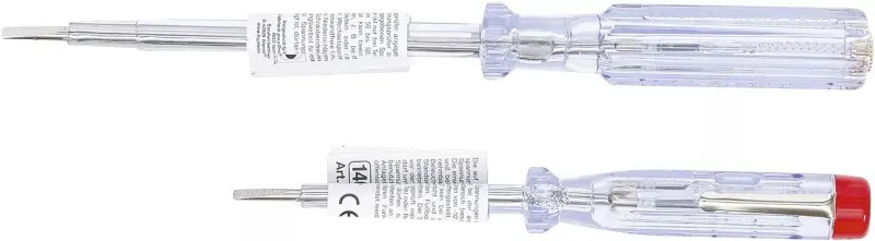 Zkoušečka Kraftmann 120 ÷ 250 V BGS100721, délka 140 a 190 mm. Sada 2 díly (BGS100721)