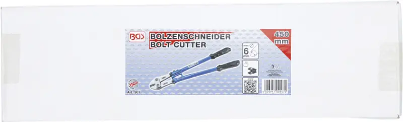 Štípací kleště 450 mm na svorníky s kalenými čelistmi BGS100907 (BGS100907)