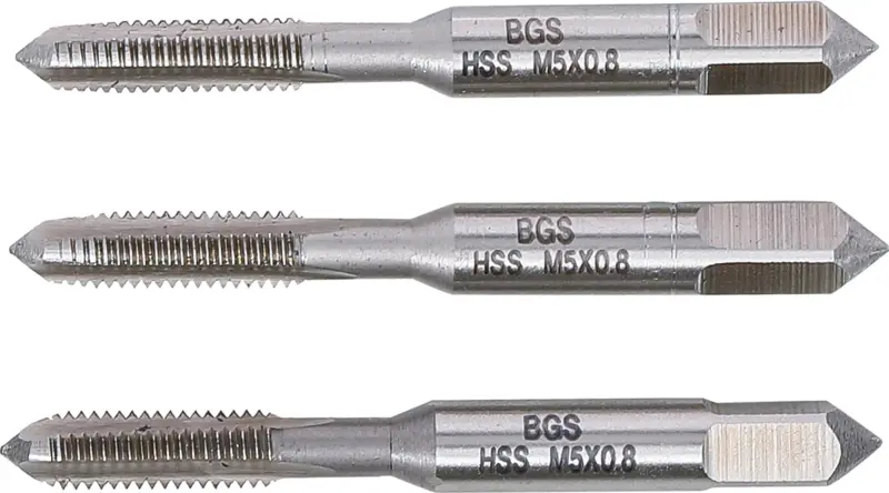 Sadový závitník M5 x 0,8 mm BGS100932 HSS-G (BGS100932)