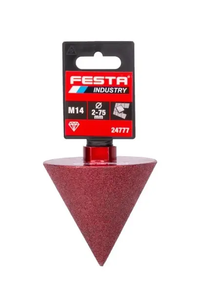 Korunka diamantová brusná FESTA INDUSTRY kužel 2-7 (L24777)