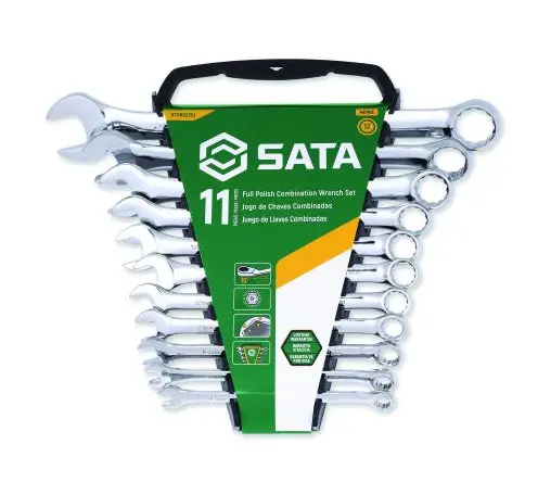 Očkoploché klíče - 8 ÷ 22 mm SATA Tools ST09022SJ - 11 ks (SATAST09022SJ)