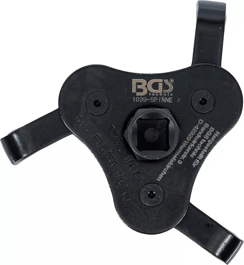 Klíč na olejové filtry průměr 65 ÷ 120 mm BGS101039-SPINNE, 3ramenný (BGS101039-SPINNE)