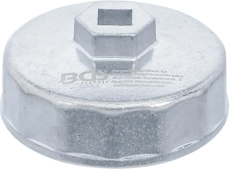 Klíč na olejové filtry WH 903 - průměr 74 mm, 14hranný BGS101041 (Audi, BMW, Mercedes-Benz, Opel, VW) (BGS101041)