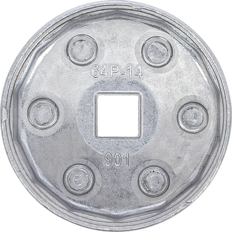 Očkový klíč na olejové filtry WH 901, pr. 64 mm, 14hranný BGS101042 (Daihatsu, Fiat, Nissan, Toyota) (BGS101042)