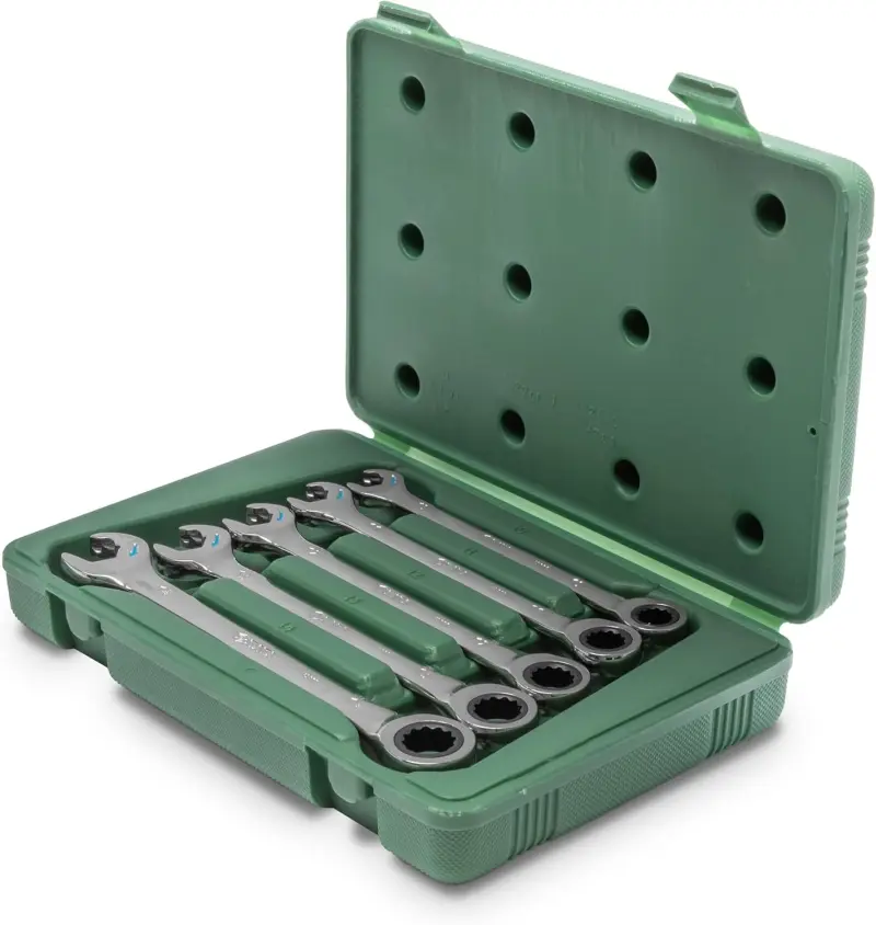 Očkoploché ráčnové klíče 10 ÷ 14 mm v kazetě SATA Tools ST09078SJ - 5 ks (SATAST09078SJ)