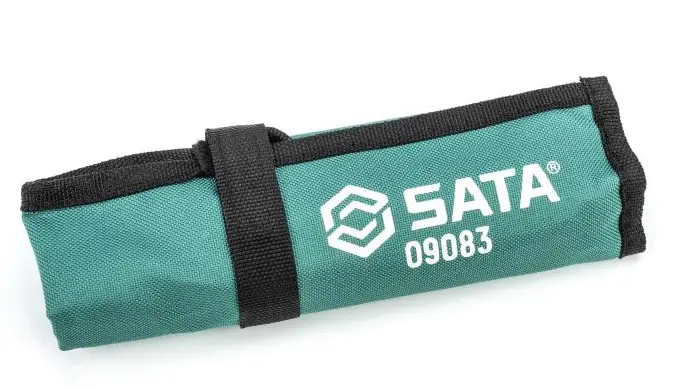 Očkoploché ráčnové klíče 10 ÷ 14 mm v tetronové tašce SATA Tools ST09083SJ - 5 ks (SATAST09083SJ)