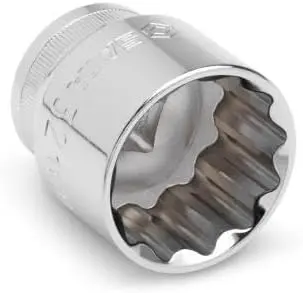 28 ks. Sada metrických nástrčných hlavic 1/2" s 12 (SATAST09090SJ)