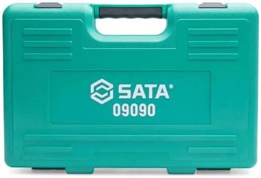 28 ks. Sada metrických nástrčných hlavic 1/2" s 12 (SATAST09090SJ)