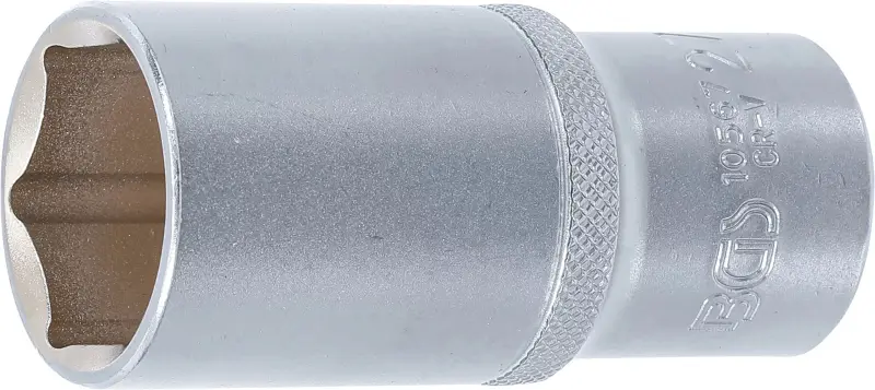 Nástrčná hlavice 1/2“ 27 mm, 6 hranná, prodloužená, Pro Torque. BGS 1056 (BGS1010567)