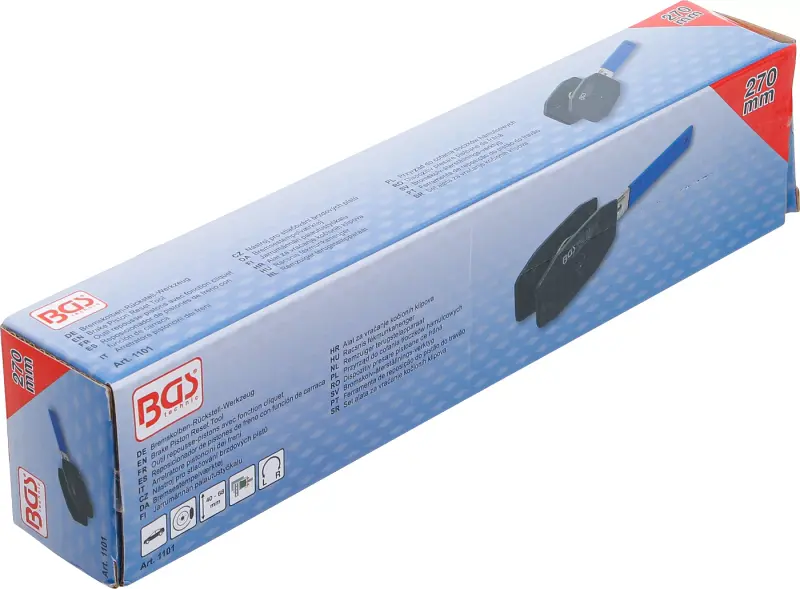 Nástroj pro stlačování brzdových pístů BGS101101 S funkcí ráčny (BGS101101)