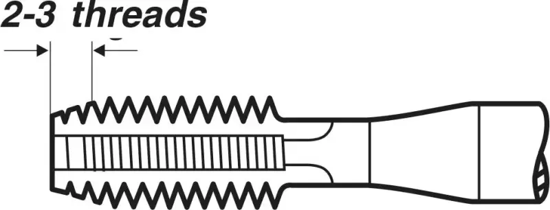 Strojní závitník HSSE M 5 x 0,8 mm DIN 371 tvar C Volkel 37434 (DATVOL37434)
