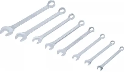 Očkoploché klíče 6 ÷ 19 mm BGS101193 dle DIN 3113A. Sada 8 dílů (BGS101193)