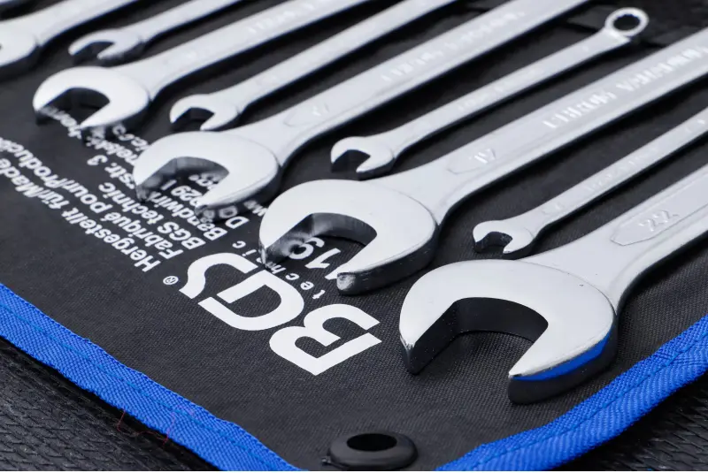 Očkoploché klíče 6 ÷ 22 mm BGS 1197, dle DIN 3113A. Sada 12 dílů (BGS101197)