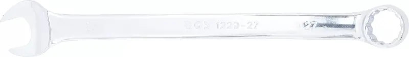 Očkoplochý klíč 27 mm BGS101229-27, extra dlouhý, leštěný (BGS101229-27)