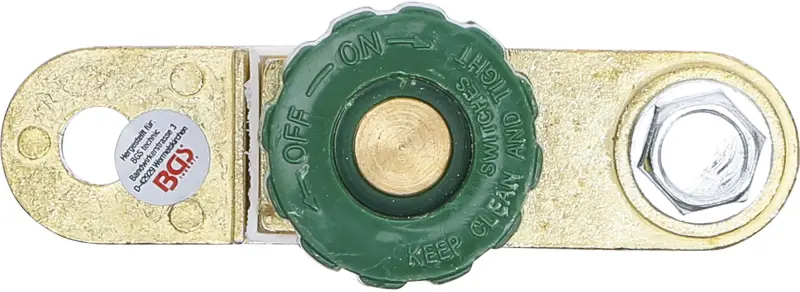 Odpojovač kontaktu autobaterie BGS101416, ploché svorky (250 A) (BGS101416)