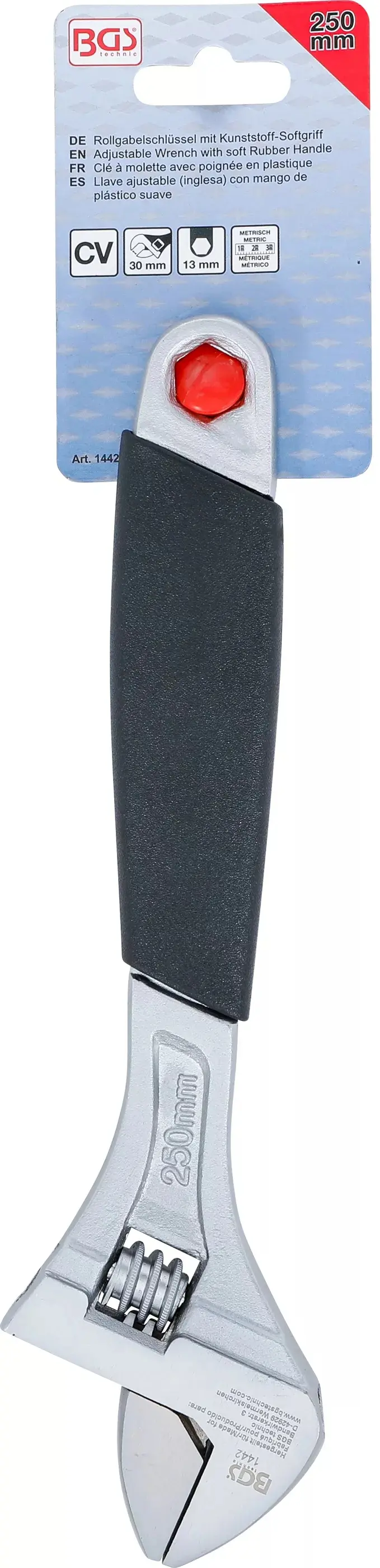 Stavitelný klíč 255 mm BGS101442 s plastovou rukojetí (BGS101442)