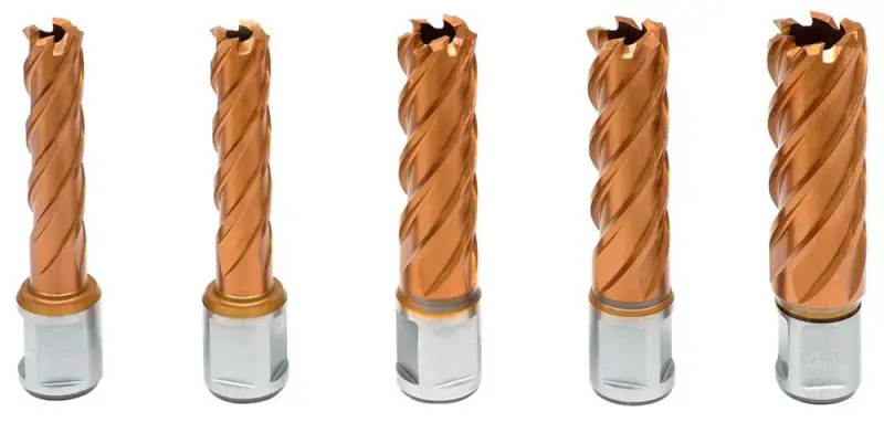 Jádrové vrtáky Bernardo HSS-Vario PLUS KBL 14/18/22 mm, 5ks (hl. vrt. 55 mm) (BER411113)