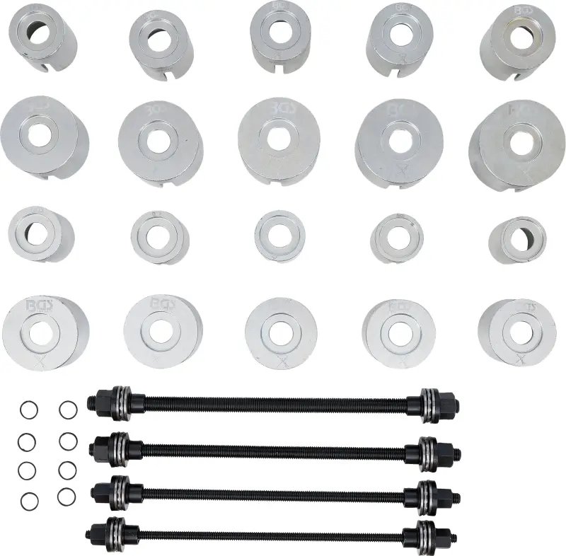 Stahováky pro výměnu silentbloků, ložisek, simeringů BGS101514 (BGS101514)