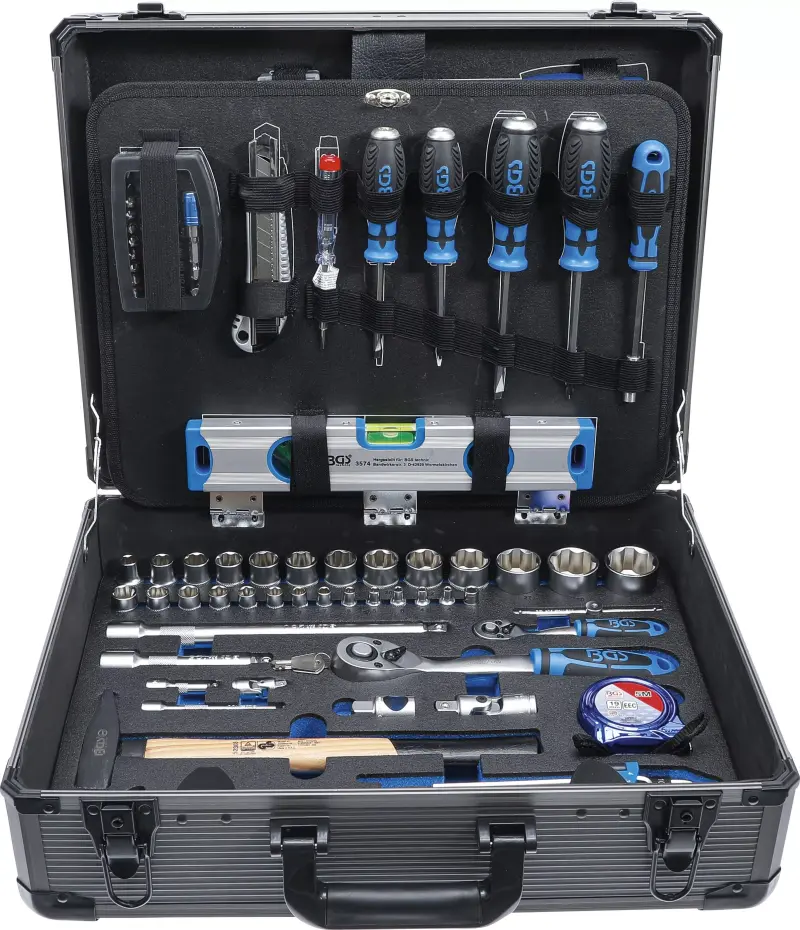 Profesionální sada nářadí, 2 ráčny 1/4 a 1/2