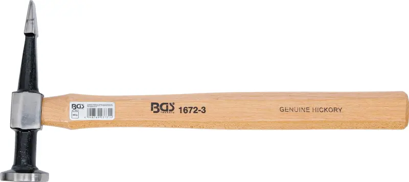 Karosářské vyklepávací kladivo BGS101672-3 ploché/kulaté (BGS101672-3)