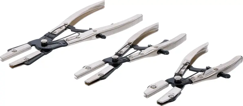 Kleště pro uzavření hadic BGS101718, kovové. Sada 3 díly (BGS101718)