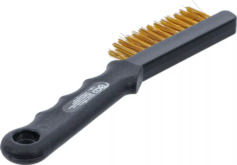 Ruční kartáč 220 mm BGS101798-1, mosazný, na čištění brzdových třmenů (BGS101798-1)