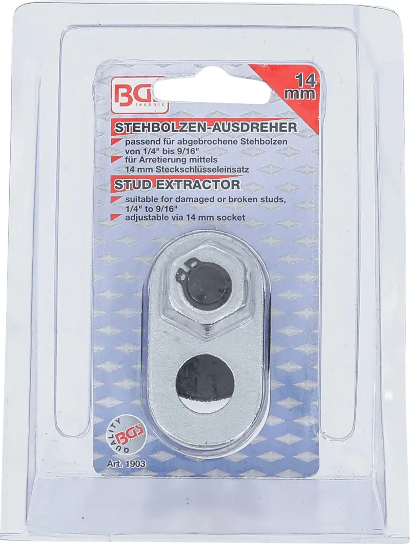Vytahovák rozpěrných šroubů 6,3 ÷ 14 mm BGS101903 (BGS101903)