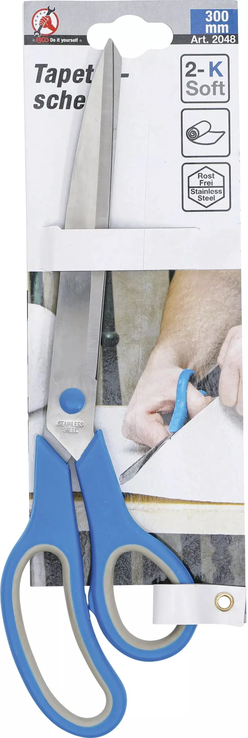 Nůžky na papír Kraftmann 300 mm BGS102048 (BGS102048)