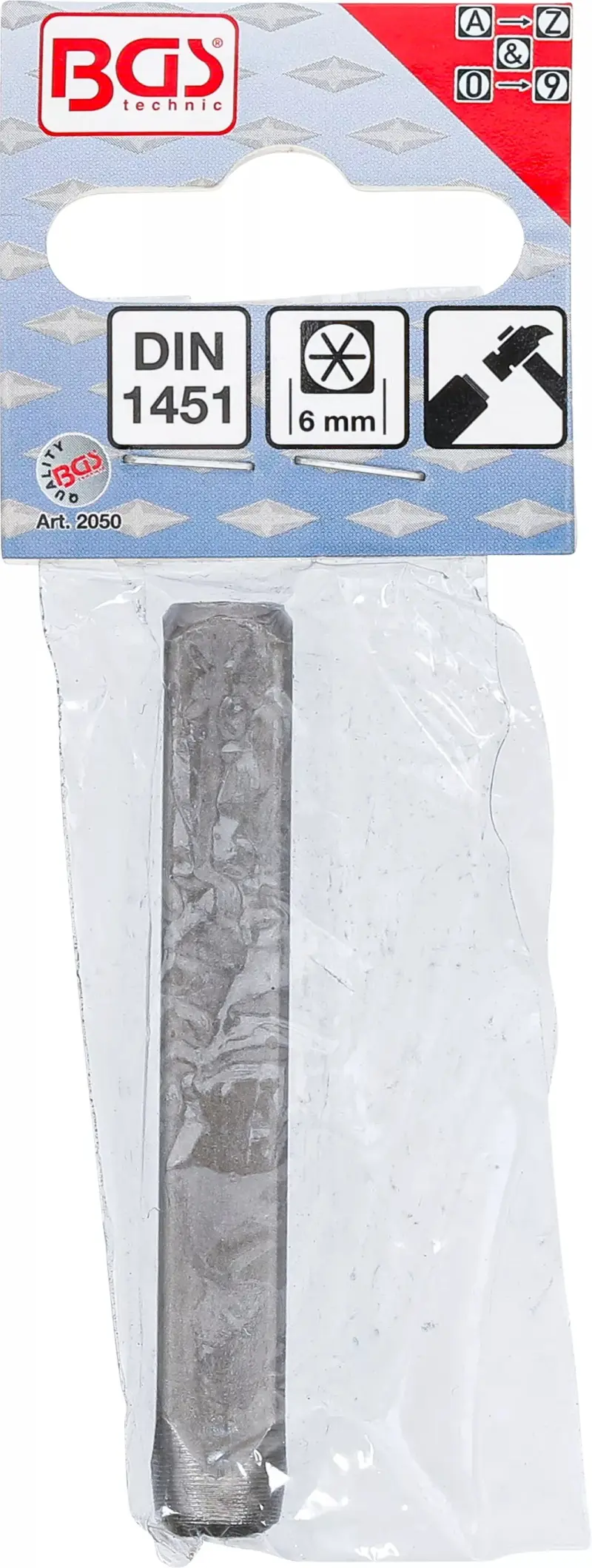 Razící matrice "hvězda" 6,0 mm BGS102050 (BGS102050)