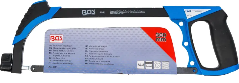 Hliníková pilka vč. pilového listu HSS 300 mm BGS 2081 (BGS102081)