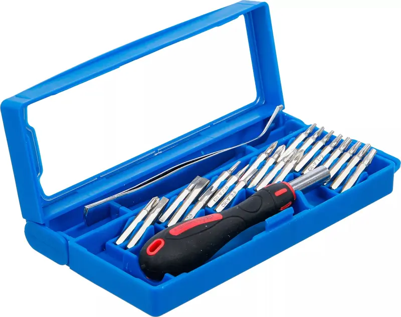 Bity MICRO Kraftmann BGS1020823. Šestihran 4 mm. Sada 23 dílů (BGS1020823)