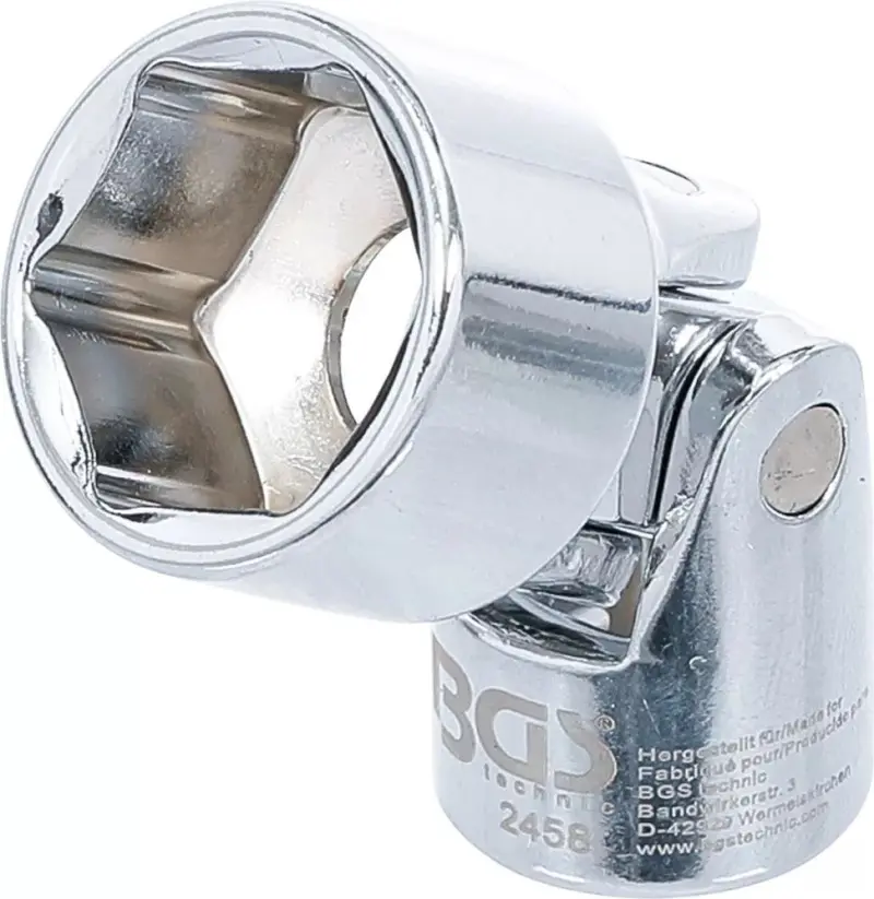 Nástrčná hlavice 3/8" 6hran 18 mm, kloubová BGS102458 (BGS102458)