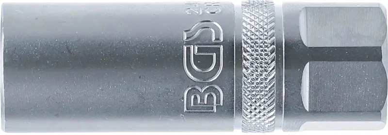 Nástrčná hlavice 1/2" 16 mm BGS102468 pro zapalovací svíčky, s magnetem (BGS102468)