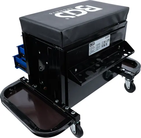 Pojízdné dílenské sedátko - 3 zásuvky BGS102859 (BGS102859)